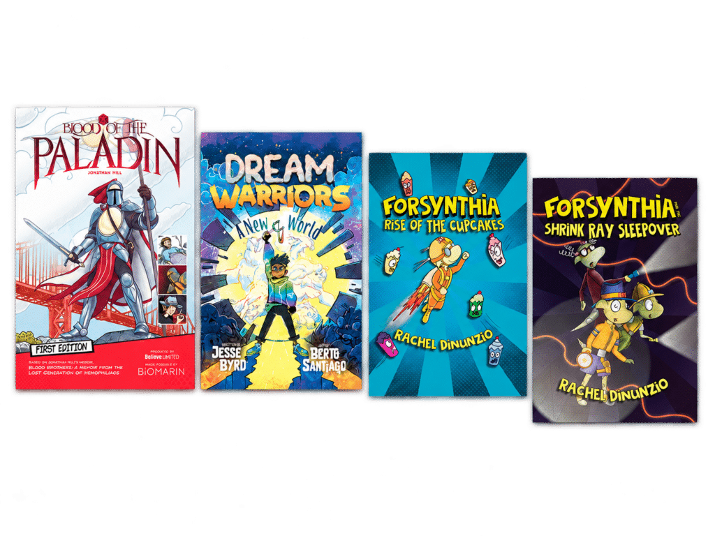 children’s graphic novels & young adult books