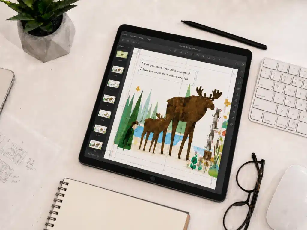 children's book design & layout